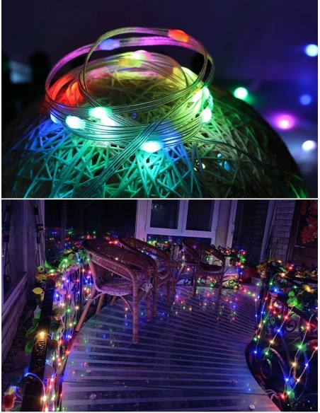Instalatie tip banda smart, 100 Led, RGB, 10m, APP, USB, jocuri