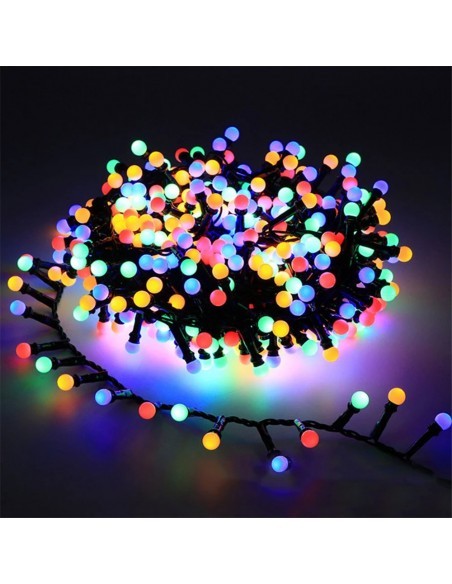 Instalatie de craciun, bilute cluster 480 Led, multicolor