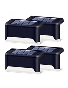 Set 4 lampi solare pentru trepte cu senzor de lumina 2