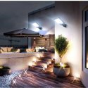 Lampa Solara 50W 71LED-uri COB, Telecomanda, Senzor de Miscare
