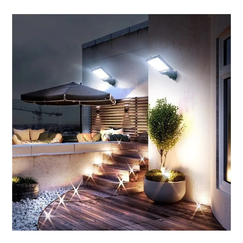 Lampa Solara 50W 71LED-uri COB, Telecomanda, Senzor de Miscare