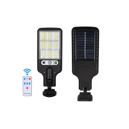 Lampa Solara 50W, 72LED-uri, Telecomanda, Senzor de Miscare