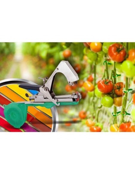 Aparat pentru legat vita de vie si legume