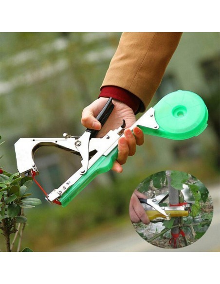 Aparat pentru legat vita de vie si legume