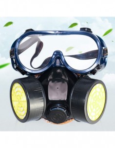 Set Ochelari si Masca de Protectie, Pentru Lucrul in Mediu 2