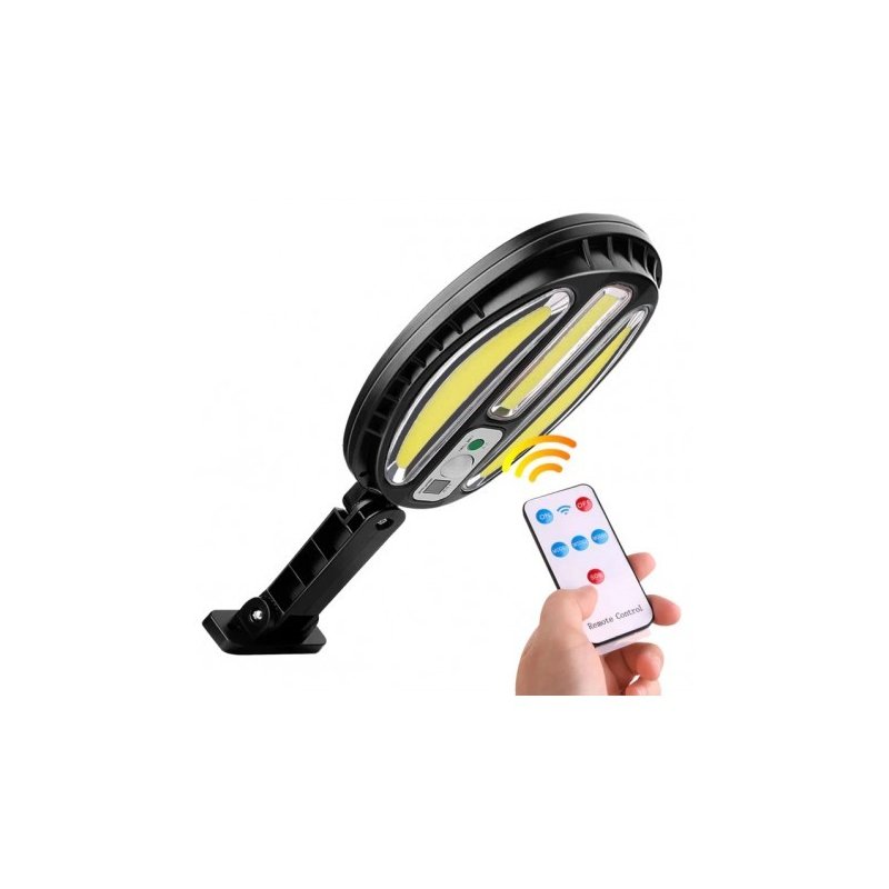 Lampa Solara, 30W, 106 LED COB, 3 moduri de functionare
