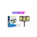 Lampa solara stradala tripla 200w cob