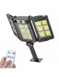 Lampa solara stradala tripla 200w cob 2