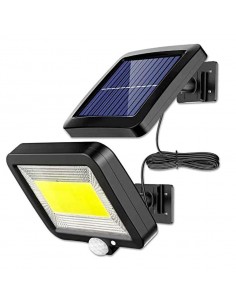 Set 3 x lampa cu incarcare solara, 100 x LED COB 2