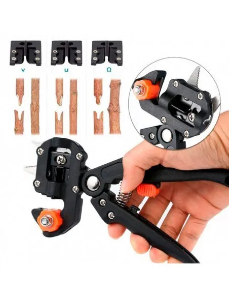 Cleste de altoit cu 3 cutite diferite,cutit v