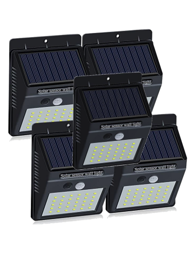 Set 10 x lampi solare 30 LED