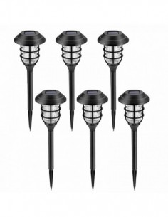 Set 6 x Lampa solara decorativa pentru gradina
