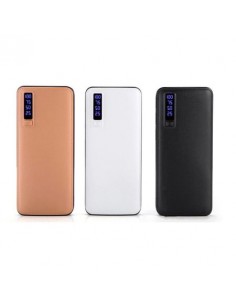 Baterie externa, 20000 mAh, Mini Lanterna LED 3 Porturi USB