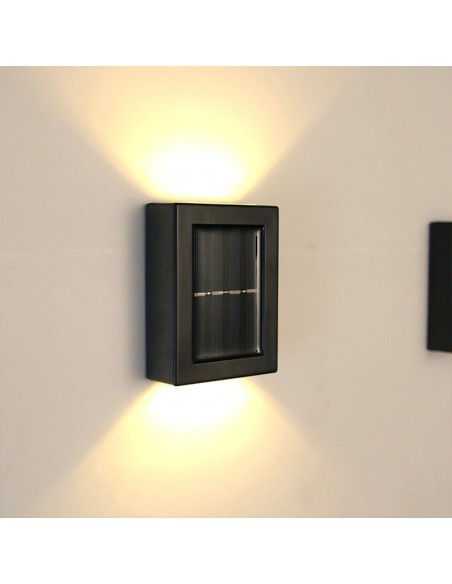 Set 2 lampi solare cu lumina bidirectionala