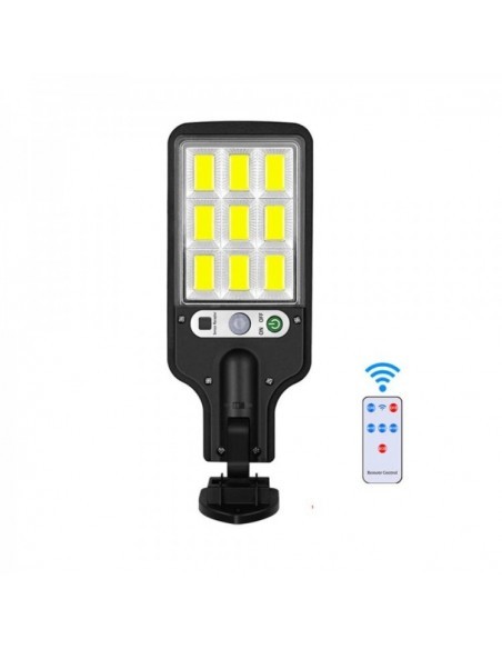 Set 5 x Lampi Solare de Perete cu 72 LED-uri COB, 50W, 3 Moduri