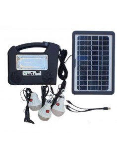 Kit solar CL-26 cu radio si player mp3