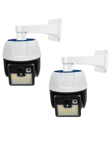 Pachet 2 Camere solare false, 44 LED SMD, cu senzor de miscare