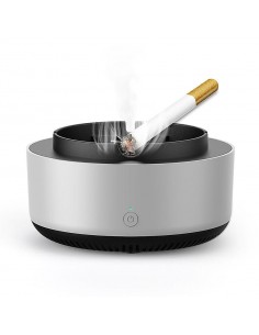 Scrumiera electrica inteligenta,cu aspiratie, alimentare