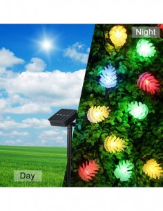 Instalatie solara 50 LED Con pin - multicor