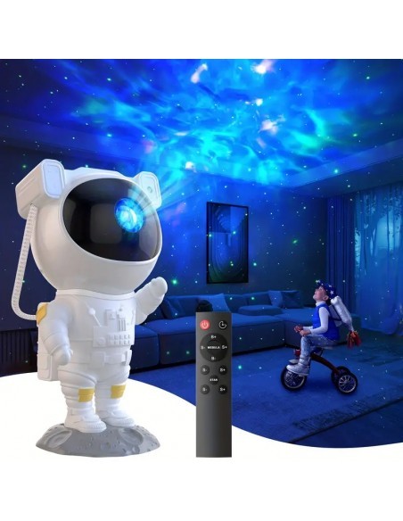 Astronaut proiector LED si laser cu proiectie stele,RGB