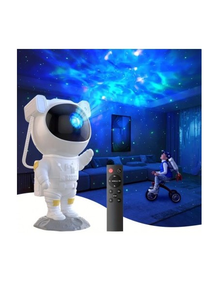 Astronaut proiector LED si laser cu proiectie stele,RGB