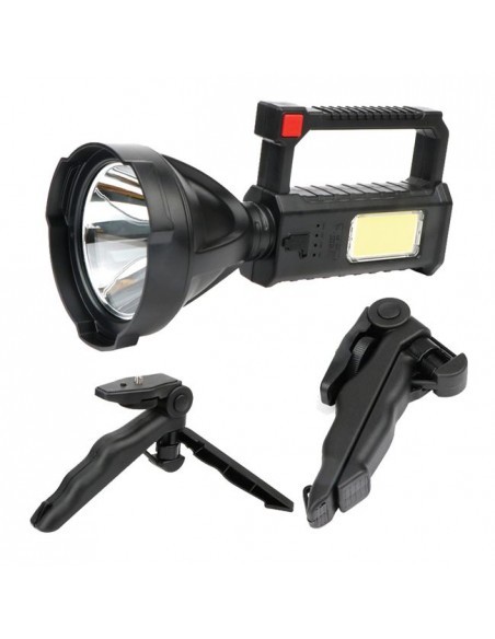 Lanterna led cu trepied, reincarcabila usb cu maner, 1200 mAh