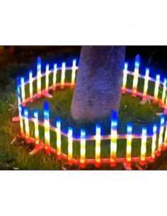 Gardulet decorativ lumina LED, 300 cm, Multicolor 2