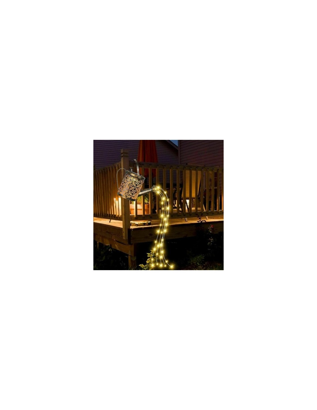 Set 2 x Stropitoare solara cu lumini pentru gradina Set 2 x Stropitoare solara cu lumini pentru gradina
