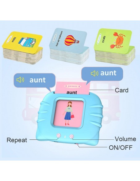 Jucarie audio educativa, pentru invatarea limbii engleze, 224