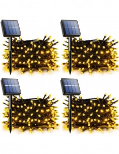 Set 4 x Instalatie solara 100 LED 2
