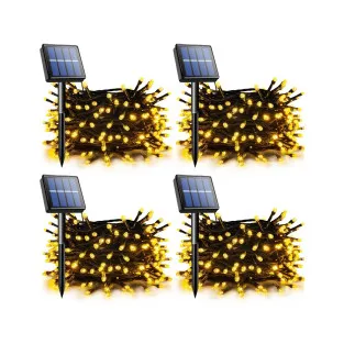 Set 4 x Instalatie solara 100 LED 2