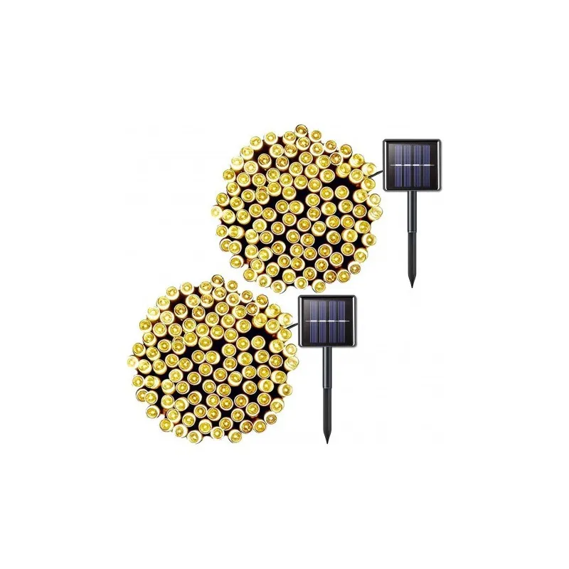 Set 4 x Instalatie solara 100 LED