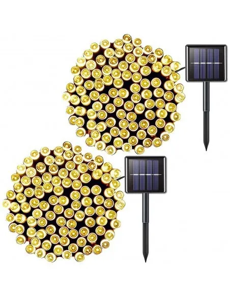 Set 4 x Instalatie solara 100 LED
