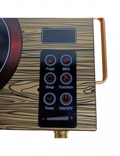 Aragaz cu inflarosu model lemn 2