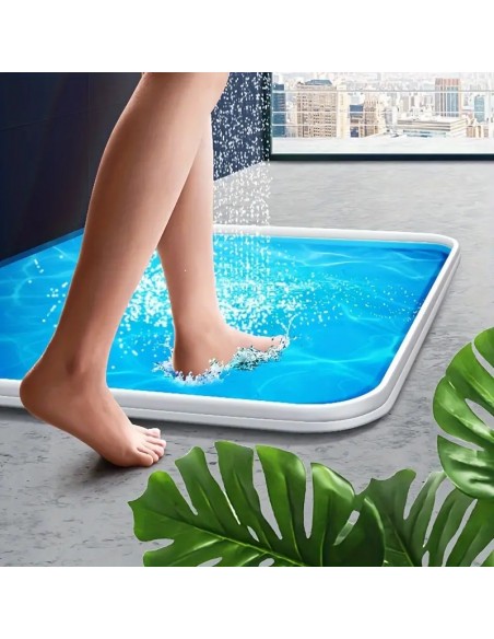 Opritor apa, garnitura silicon flexibil cu banda adeziva