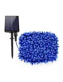 Instalatie 1000 LED cu panou solar mare, 100 M, pentru