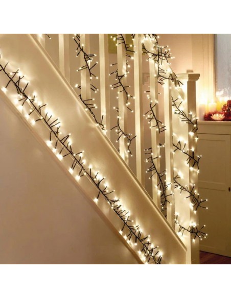 Instalatie bilute Cluster cu 480 LED-uri, 10m