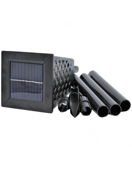 Felinar solar care imita flacara Tiki Dancing red-mag.ro