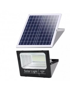 Proiector LED 100W cu panou solar, telecomanda inclusa 2