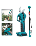 Foarfeca de Gradina, 48V, Brat Telescopic 2 m, 2 Acumulatori