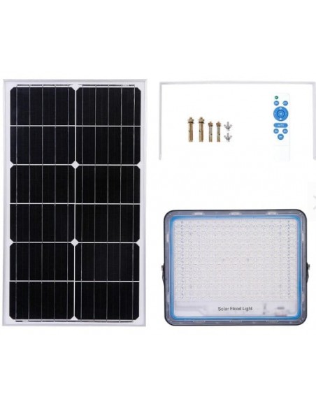 Proiector cu panou solar 800w 6000k Jortan IP66