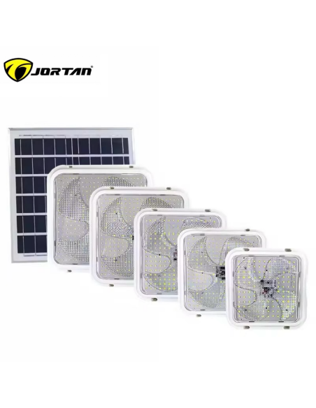 Lampă Solara Plafonieră LED Jortan Alb Rece/Cald, cu