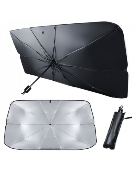 Parasolar pliabil tip umbrela 125x65cm