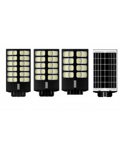 Lampa solara Jortan, dubla 1600/2000/2400W, cu Telecomanda si