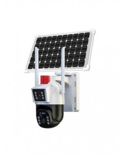 Camera de supraveghere solara dubla, cu SIM 4G,Dasgut, 6mp