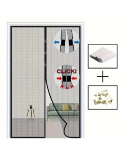 Set 3 perdele magnetice 190x100 cm 2