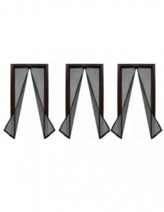 Set 3 perdele magnetice 190x100 cm