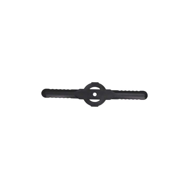 Set 5 x lama pentru motocoasa din plastic culoare negru