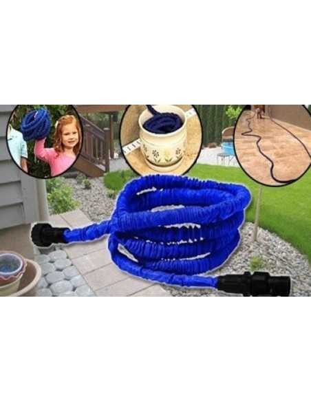 Furtun 45m extensibil de gradina + Manusi de gradina Cadou