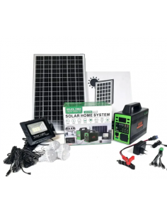 Kit sistem solar GD-150L, Invertor 220V 150W, Panou fotovoltaic